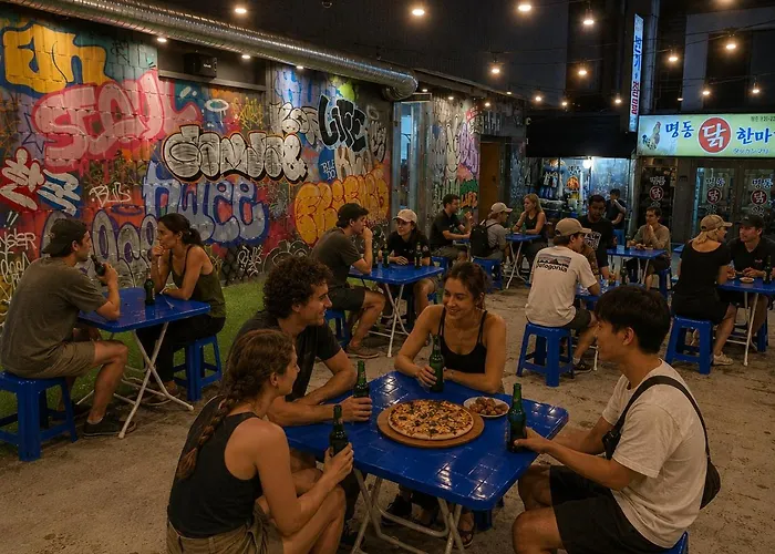 Bluedot Poshtel Хостел Сеул